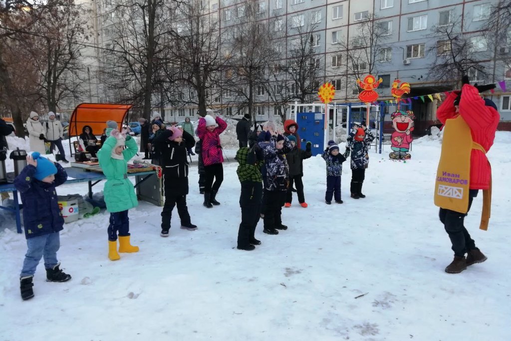 В Советском округе прошел праздник двора.