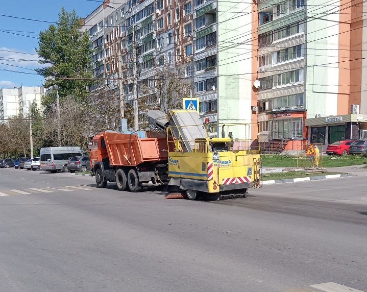 Уборка в городе.