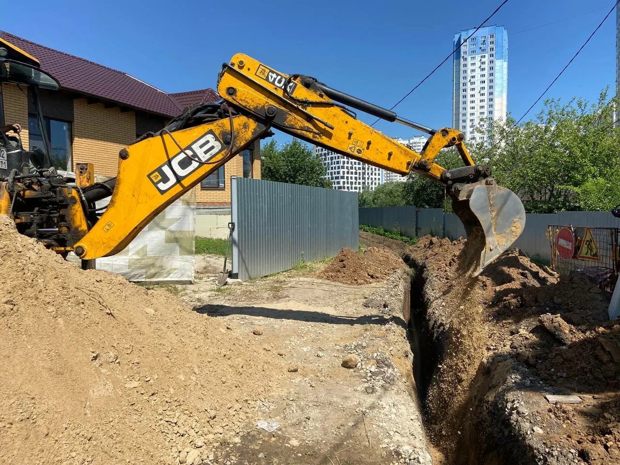 В Пролетарском округе началось строительство сетей для догазификации участков садоводства.