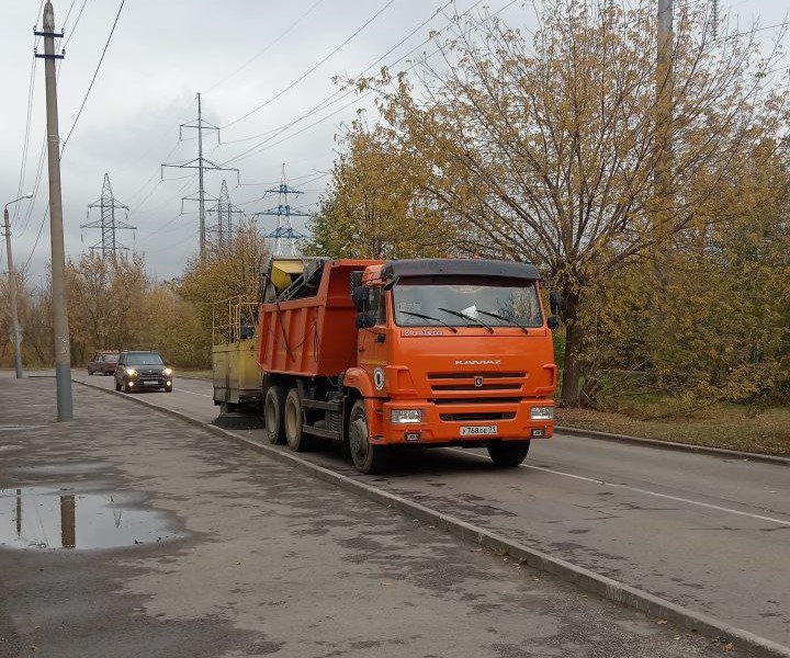 Уборка в городе.