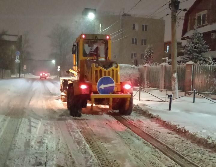 Уборка в городе.