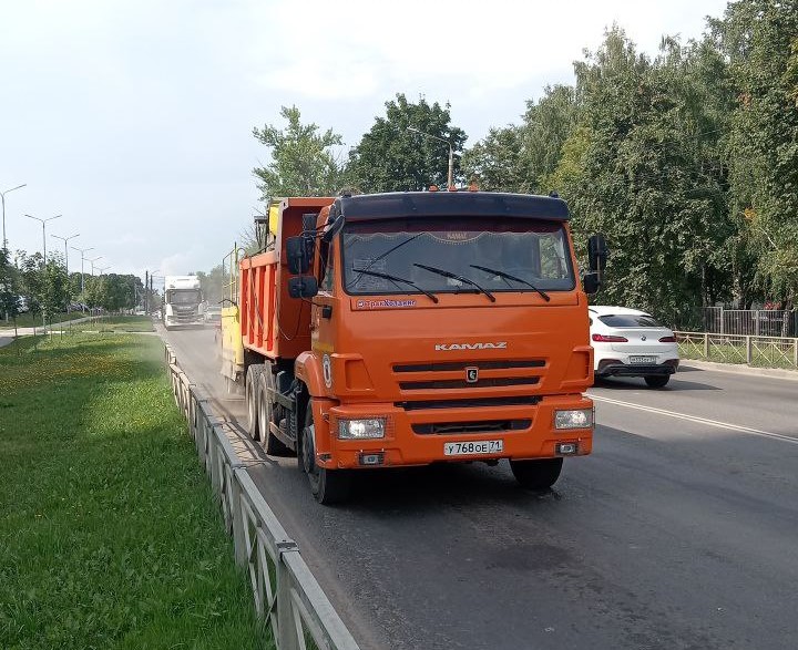 Уборка в городе.