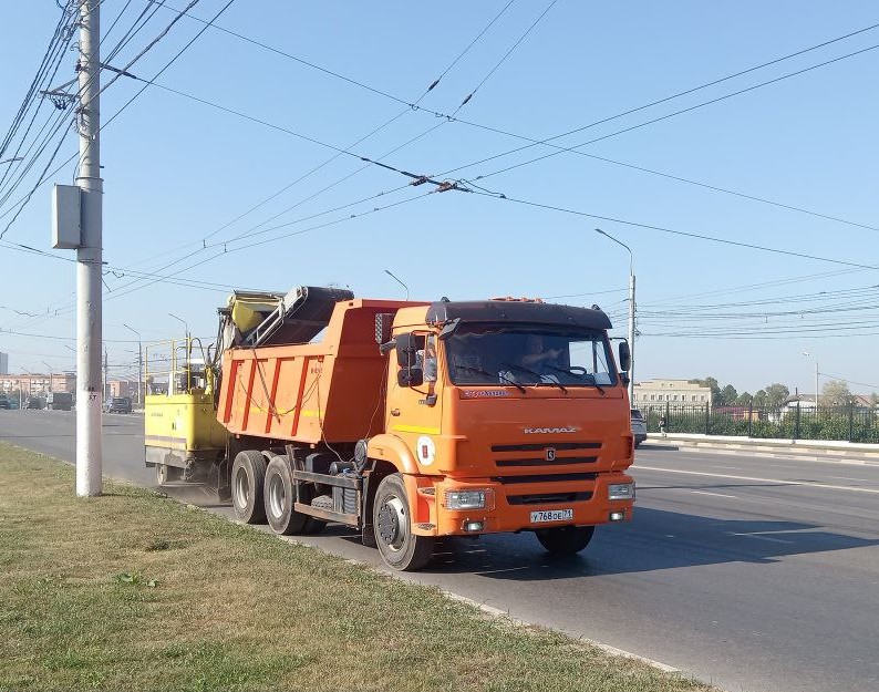 Уборка в городе.