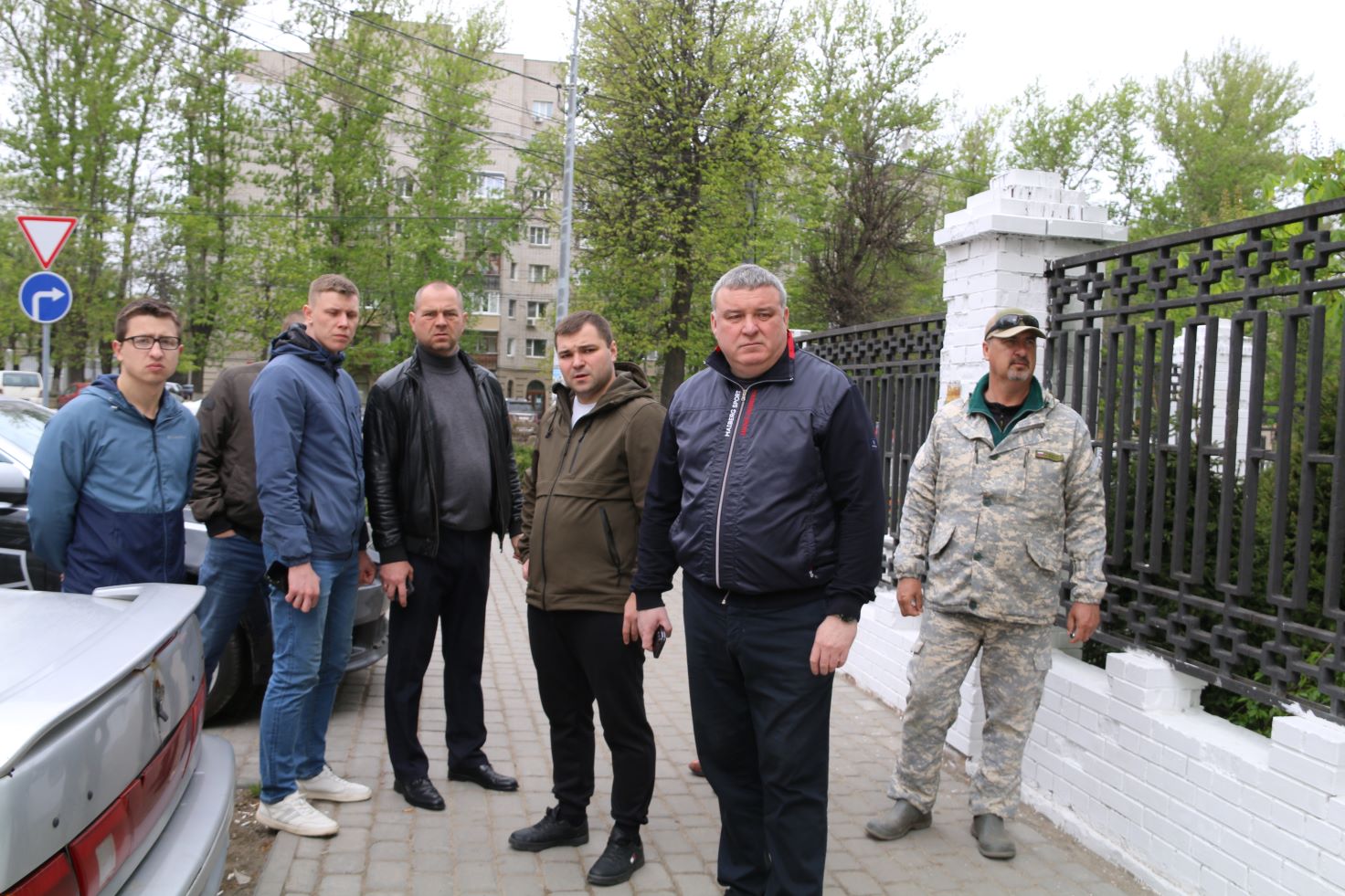 Илья Беспалов проверил состояние территорий в Советском округе.