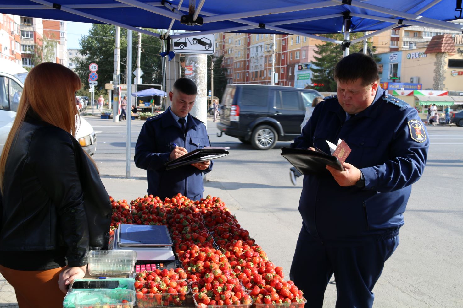 В Туле проходят рейды по пресечению незаконной торговли.