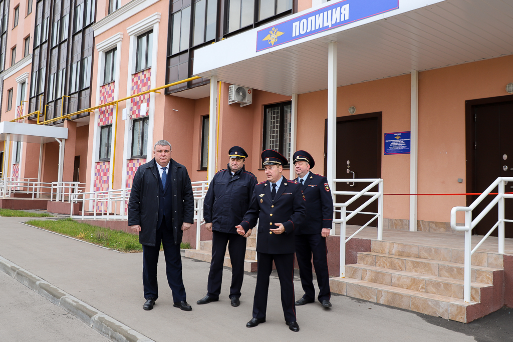 В Северной Мызе открыли пункт полиции.