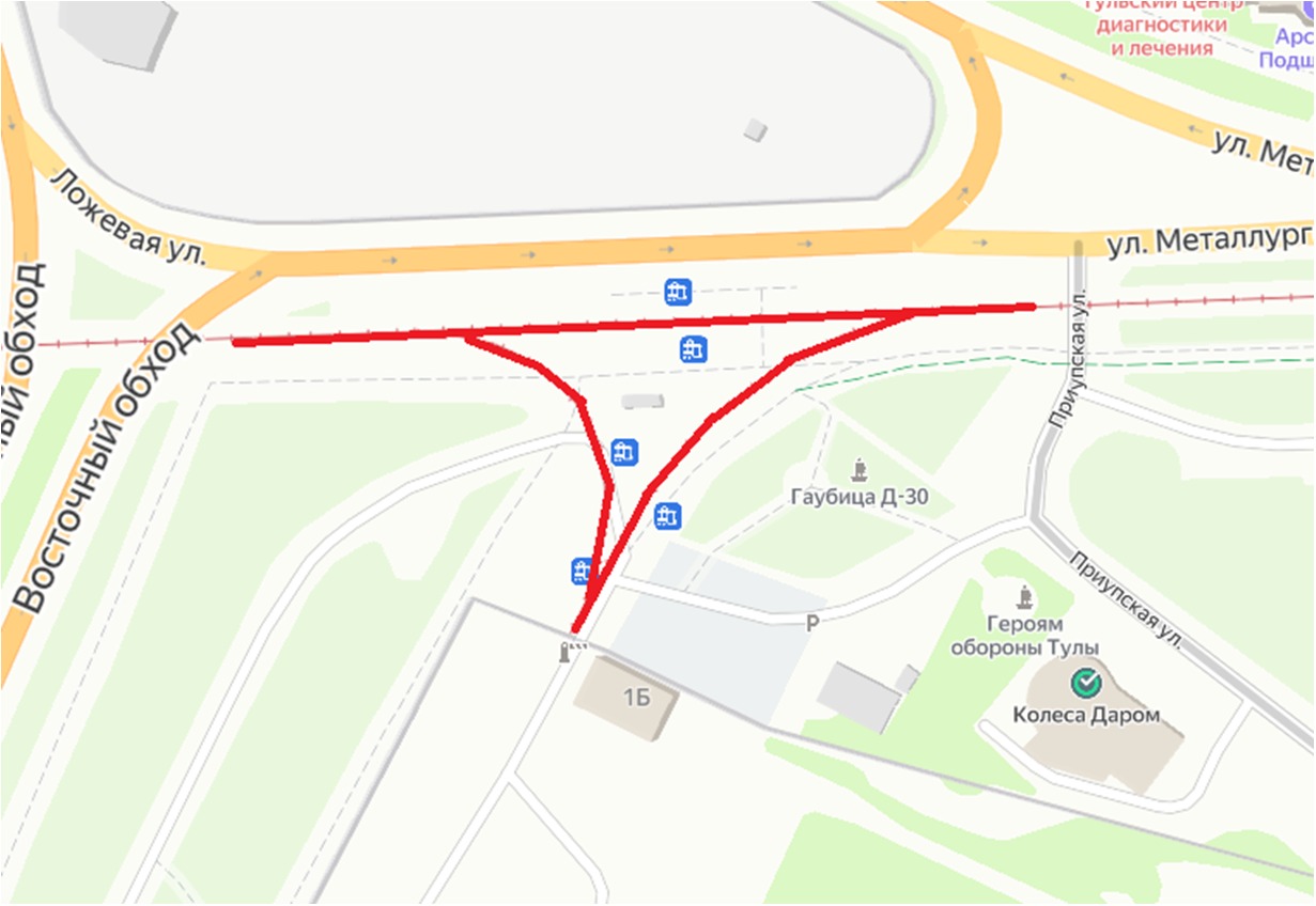 С 16 мая по 7 июня на ул. Приупской введут временные ограничения движения трамваев.