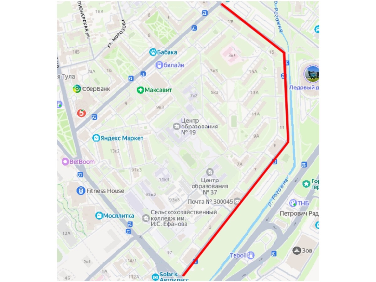 С вечера 22 мая до утра 23 мая на части улицы Новомосковской временно ограничат движение, остановку и стоянку транспорта.