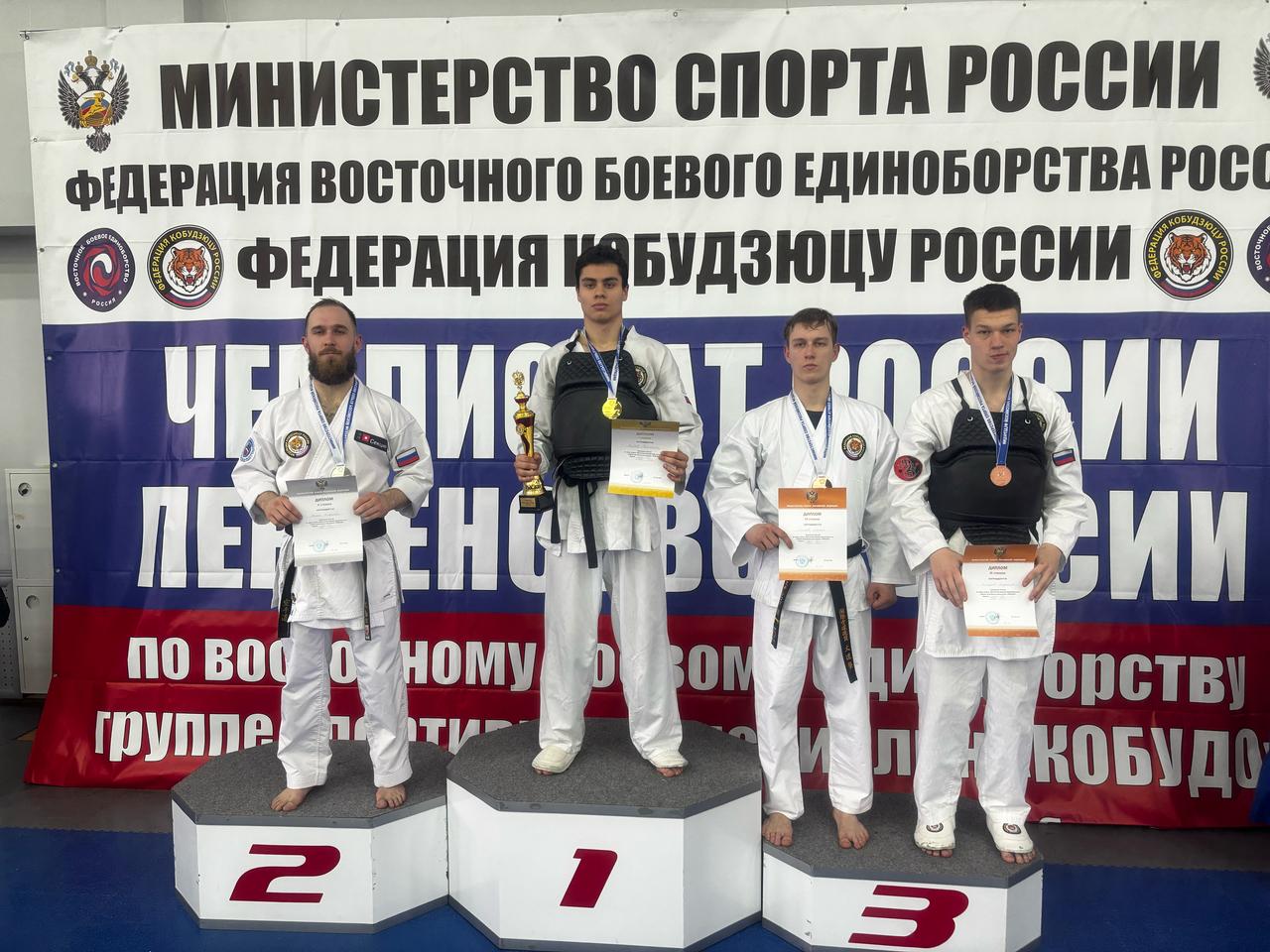 Тульские спортсмены стали победителями и призёрами Чемпионата и Первенства России по восточному боевому единоборству.