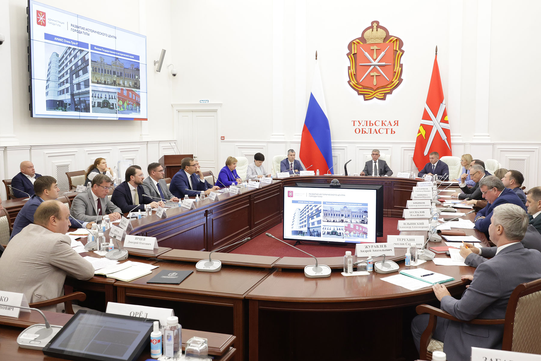 Илья Беспалов рассказал о развитии исторического центра Тулы.