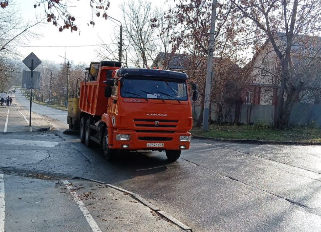 Уборка в городе.