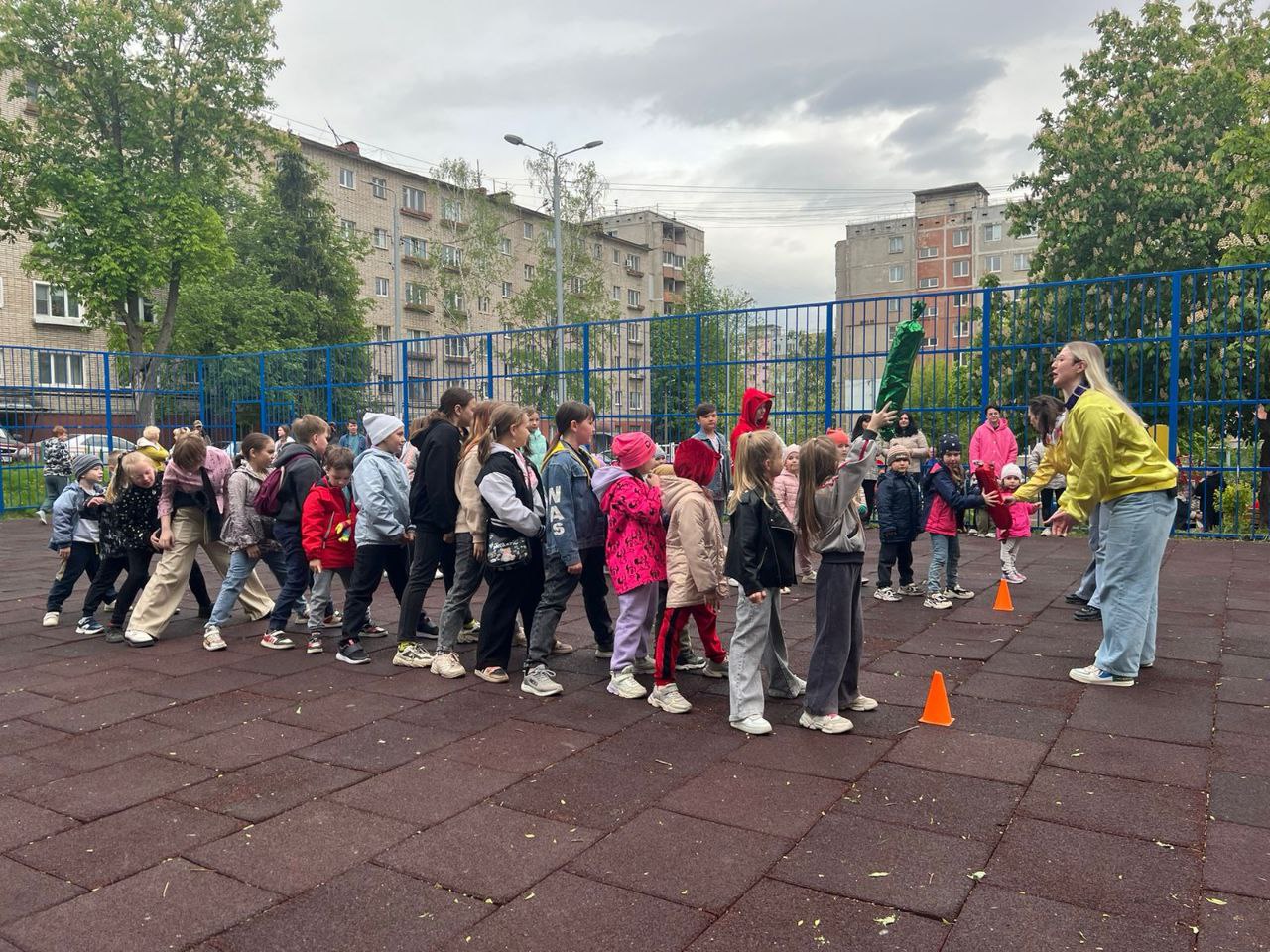 В Заречье прошел праздник двора.