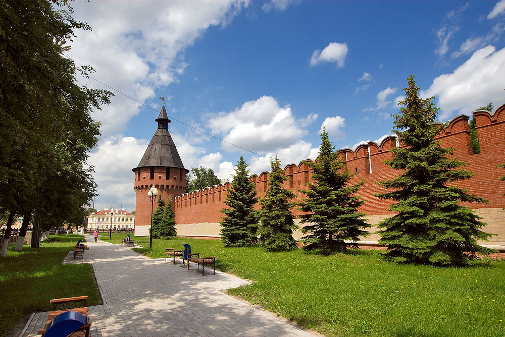 Ансамбль тульского кремля.