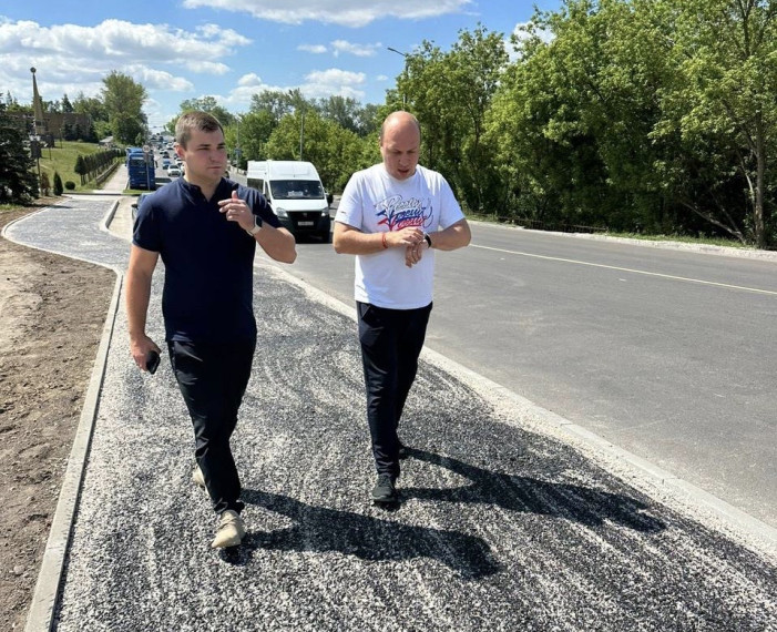 В Туле проверили ход выполнения ремонта дорог. В Туле проверили ход выполнения ремонта дорог.