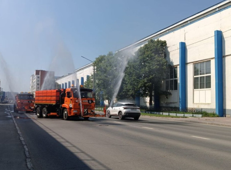 Уборка в городе. Уборка в городе.