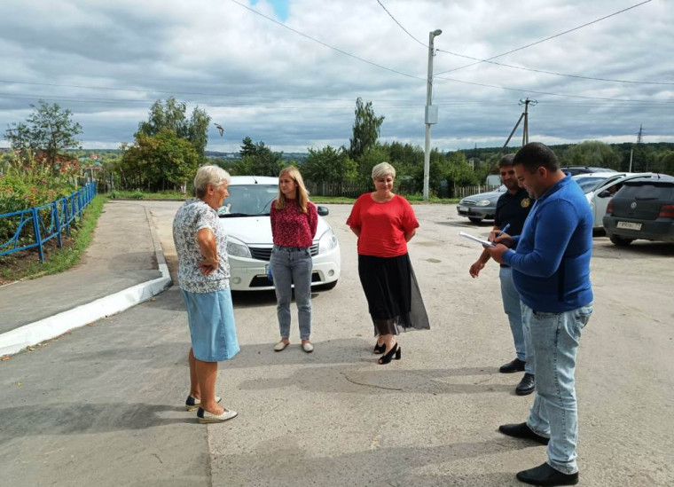 В Туле проходят приемки работ по программе «Формирование современной городской среды».
