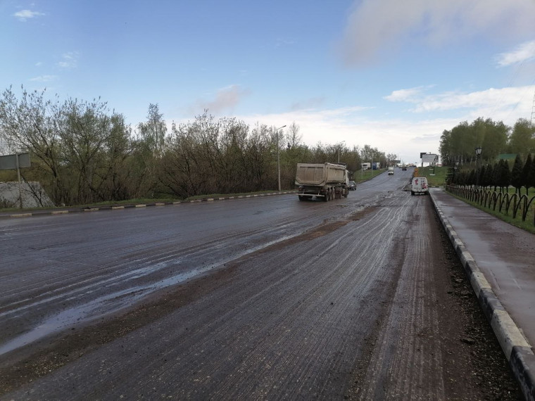 С 1 мая на Щекинском шоссе вводится временное ограничение движения.