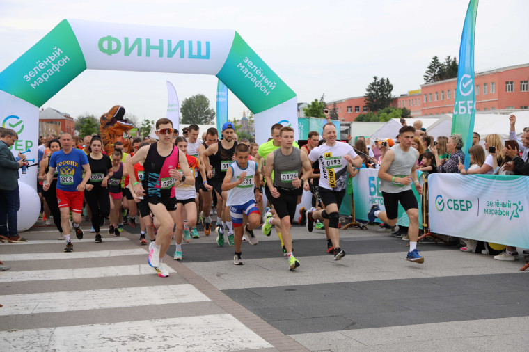 В Туле прошел «Зеленый марафон».