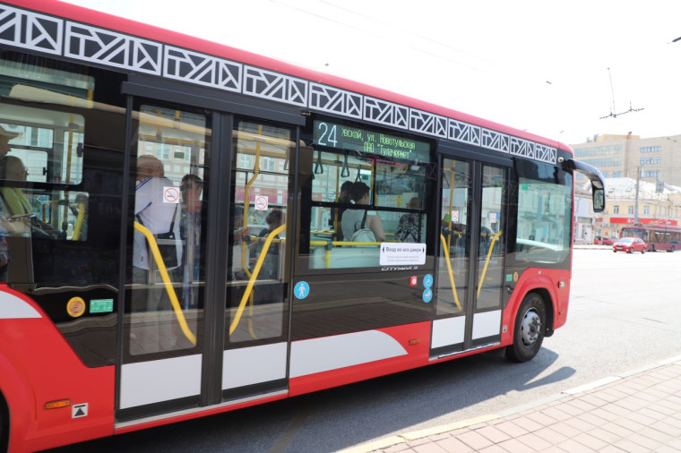 В городских автобусах Тулы начали работать валидаторы.