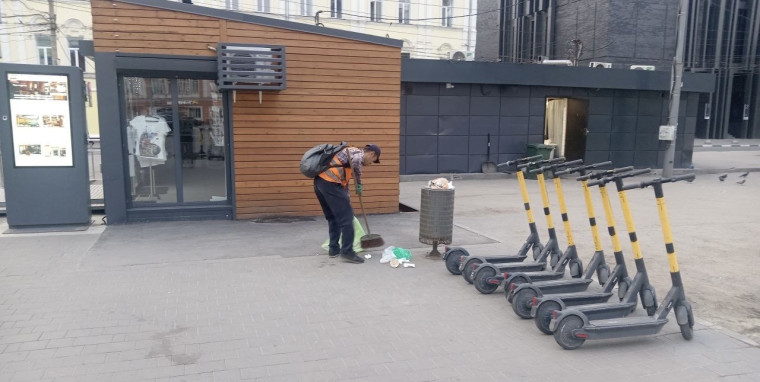 Уборка и благоустройство.