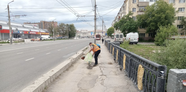 Уборка и благоустройство.