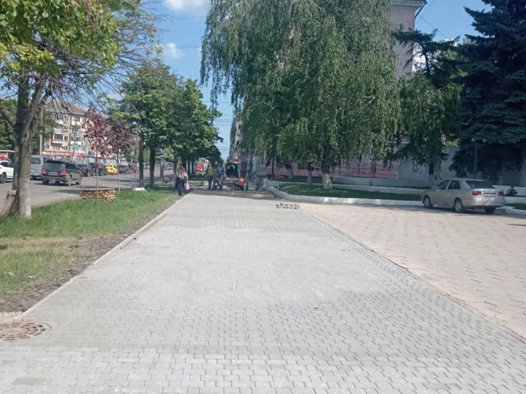 В Туле продолжается ремонт дорог по нацпроекту «Инфраструктура для жизни».