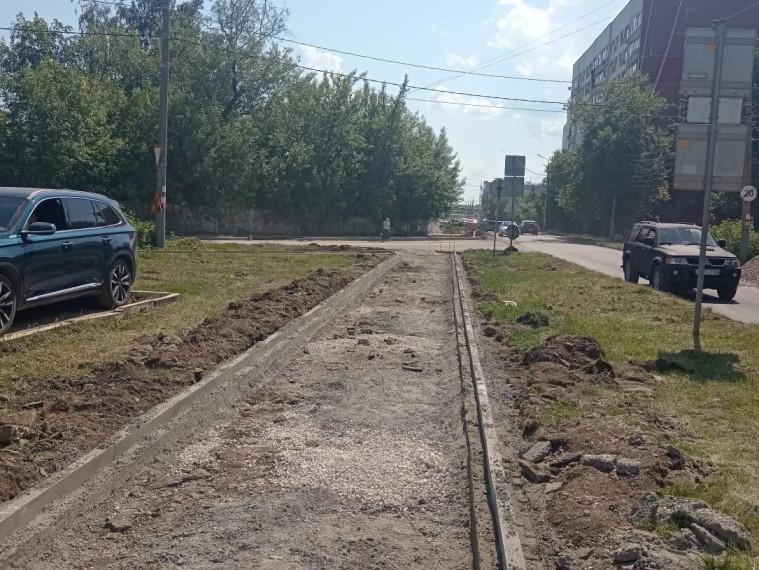 В Туле продолжается ремонт дорог по нацпроекту «Инфраструктура для жизни».