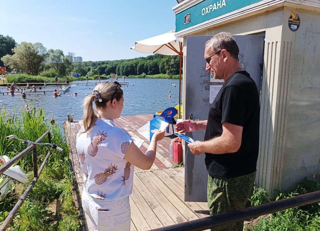 В Советском округе контролируют безопасность на водных объектах.